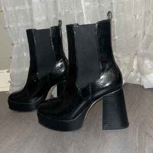 Black Platform Boots